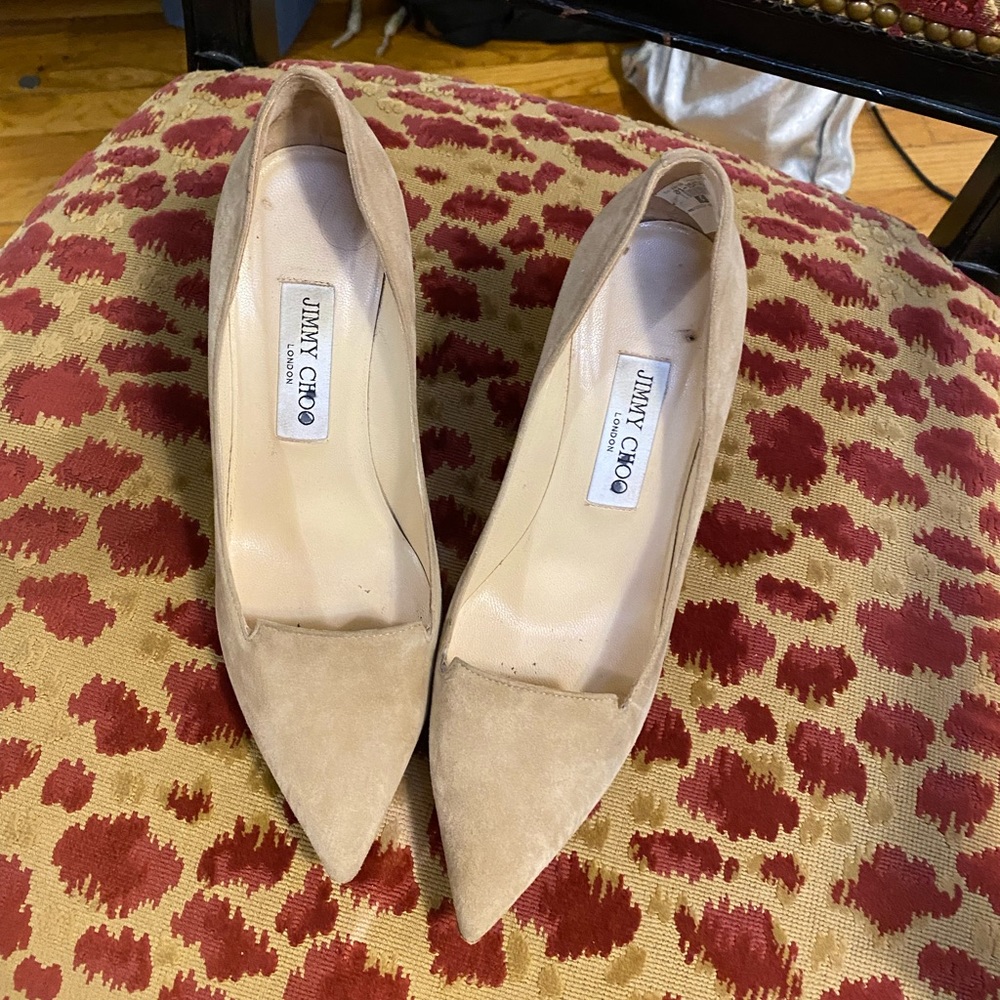 Jimmy Choo Suede heels